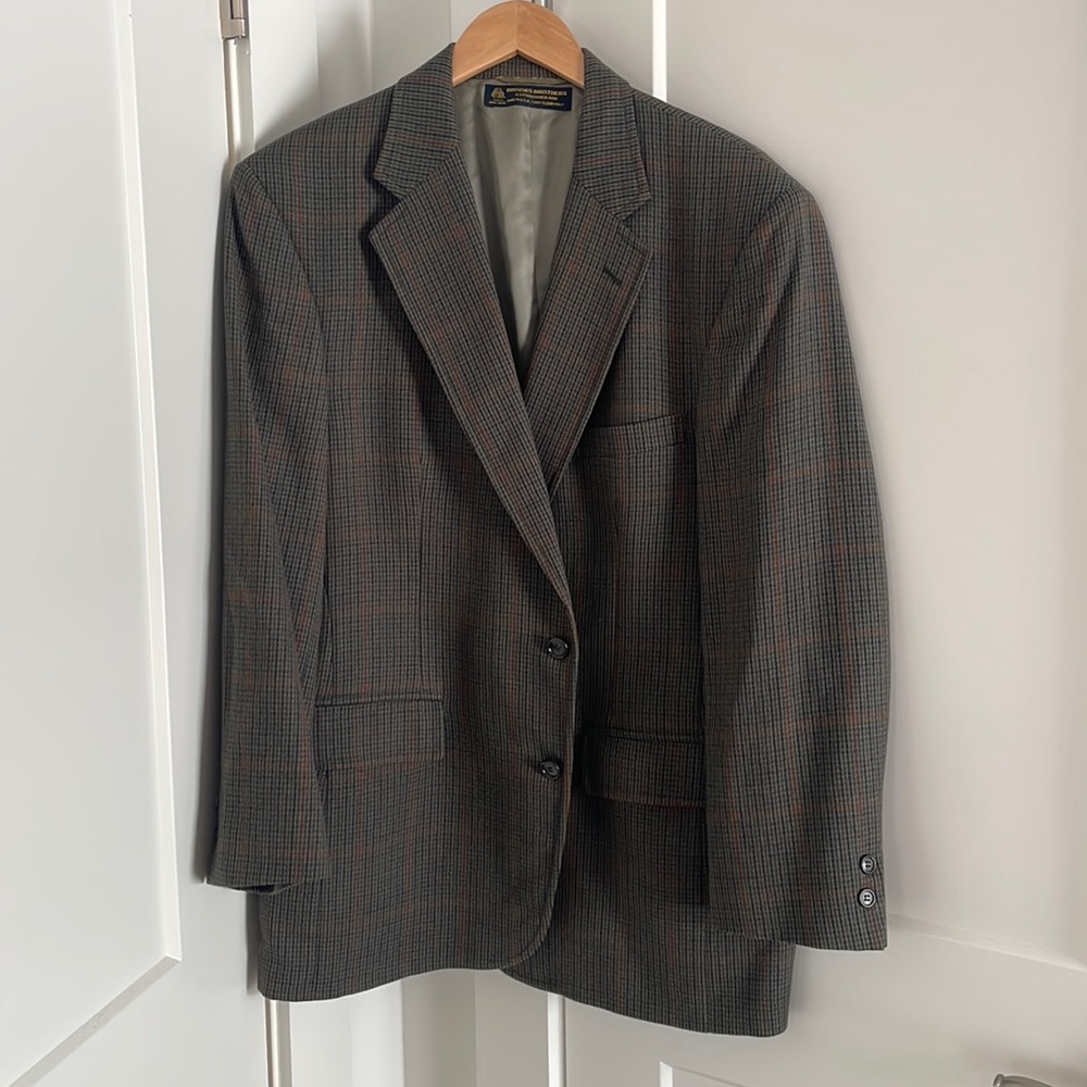 Vintage Brooks Brothers Sport Coat Made in USA - Flaw, See Photos